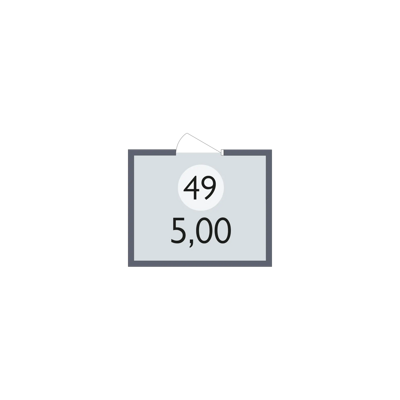 квартира из списка 0 Мегаполис-Парк - Кладовка квартира №49 площадью 5 кв.м • Позиция 101