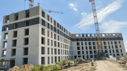 Мегаполис-Парк Позиция 101 ход строительства Август